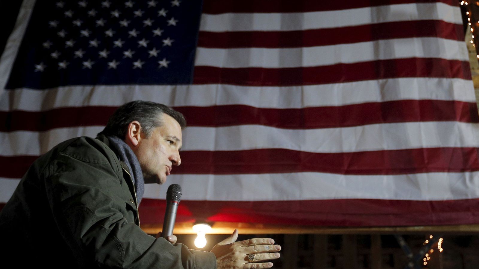 Foto: El candidato republicano Ted Cruz, durante un evento de campaña en Rye, New Hampshire, el 19 de enero de 2016. (Reuters)