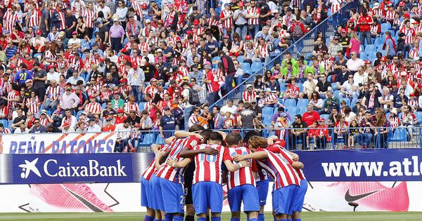 Foto: Los jugadores del Atlético de Madrid creen en conseguir la remontada el miércoles. (Foto: Atlético de Madrid)