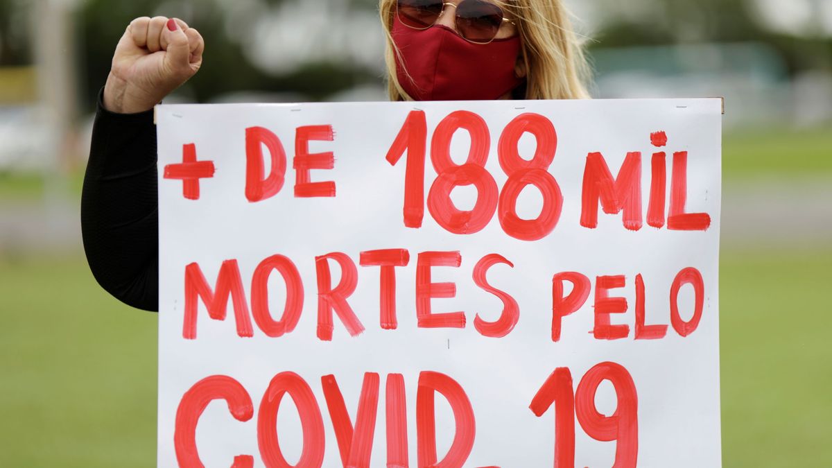 Brasil suma 64.000 contagios de coronavirus y 1.110 muertes en el último día