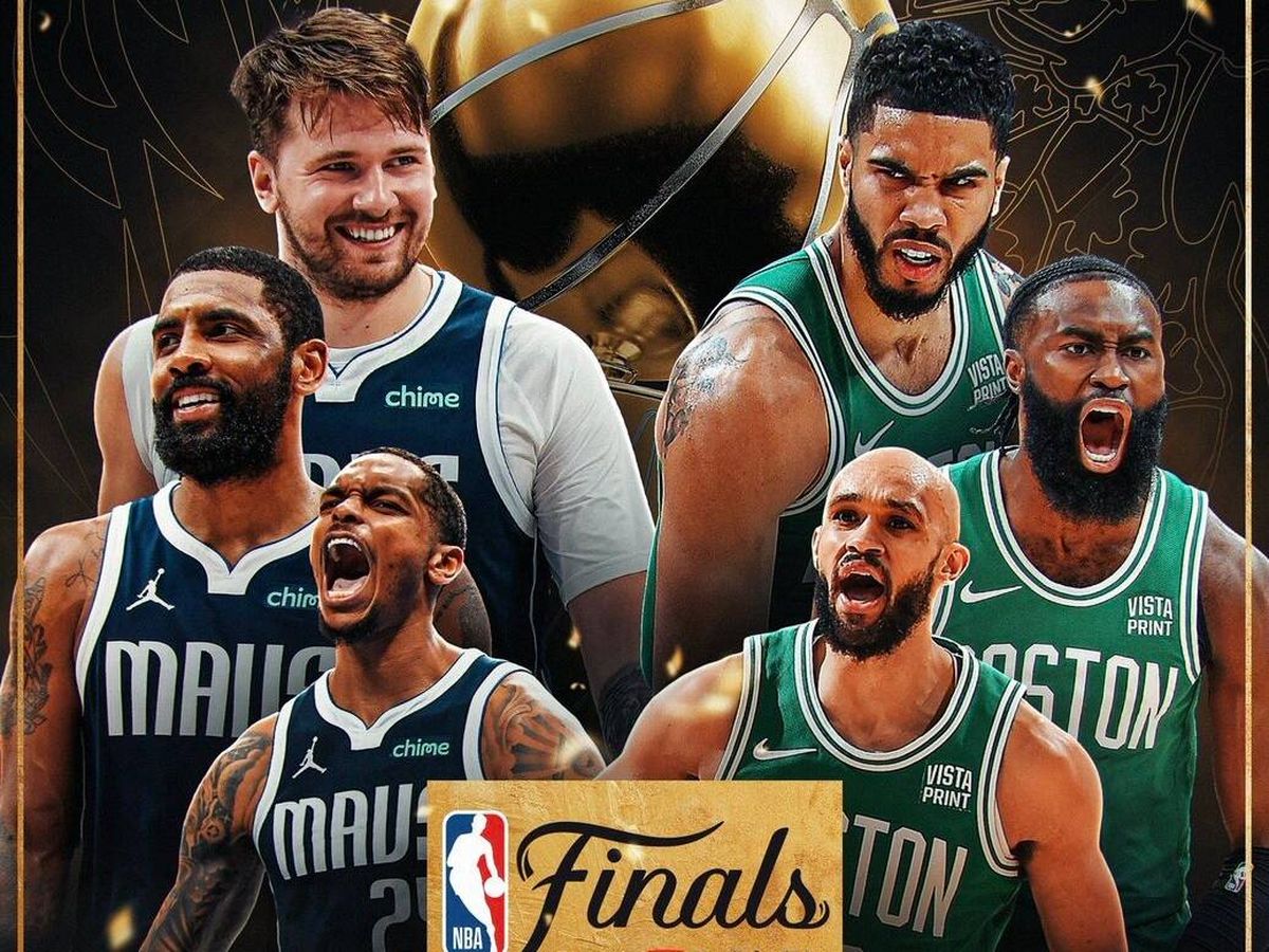 Foto: Dallas Mavericks - Boston Celtics, final de la NBA 2023/2024 (@NBA).