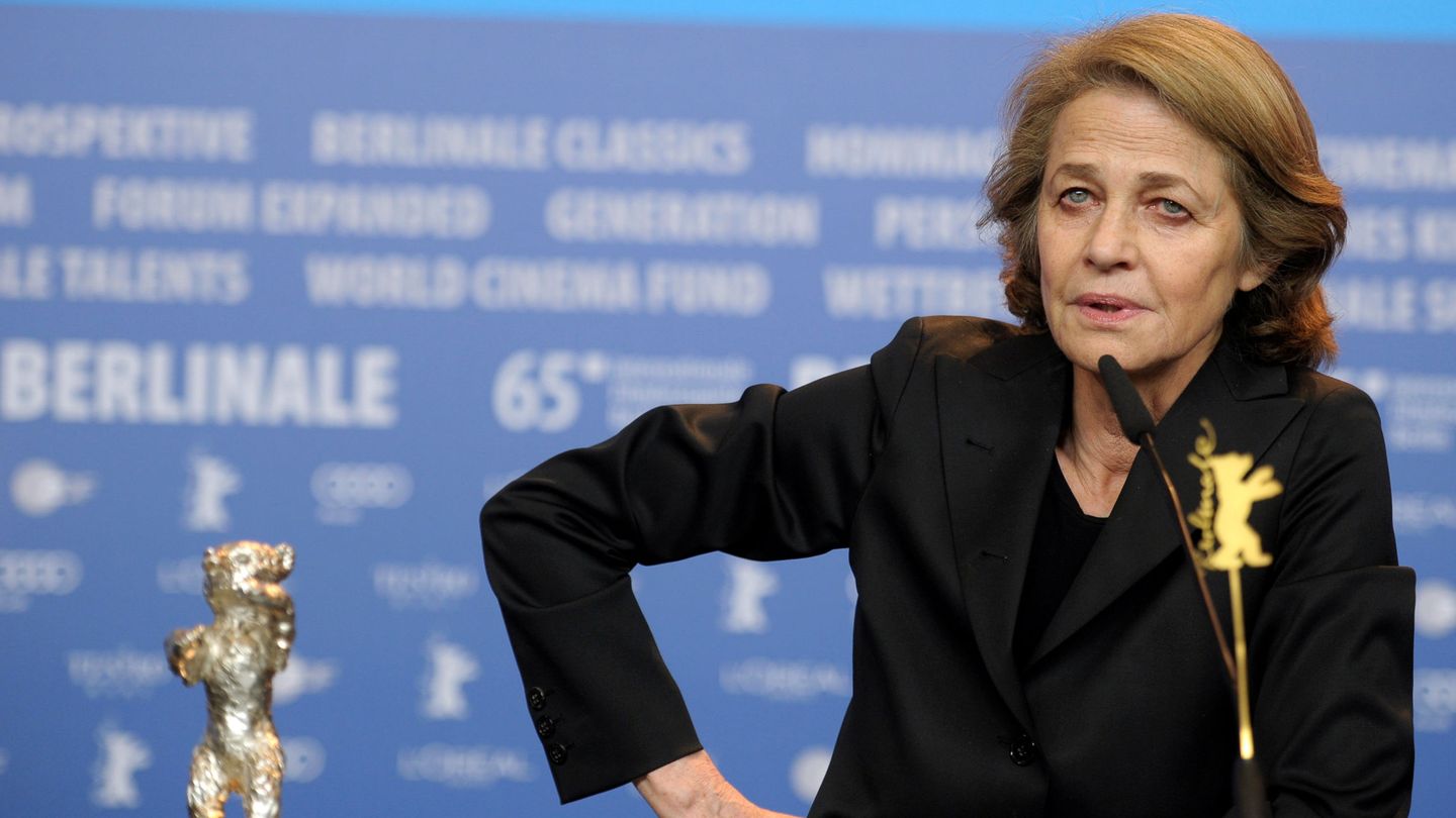 Charlotte Rampling en la Berlinale en 2015. (Reuters/ Stefanie Loos)