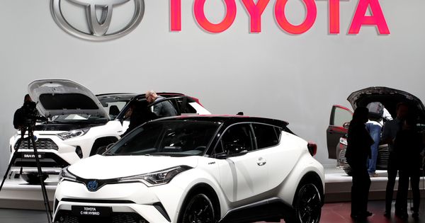 Foto: Un Toyota C-HR Hybrid. (Reuters)