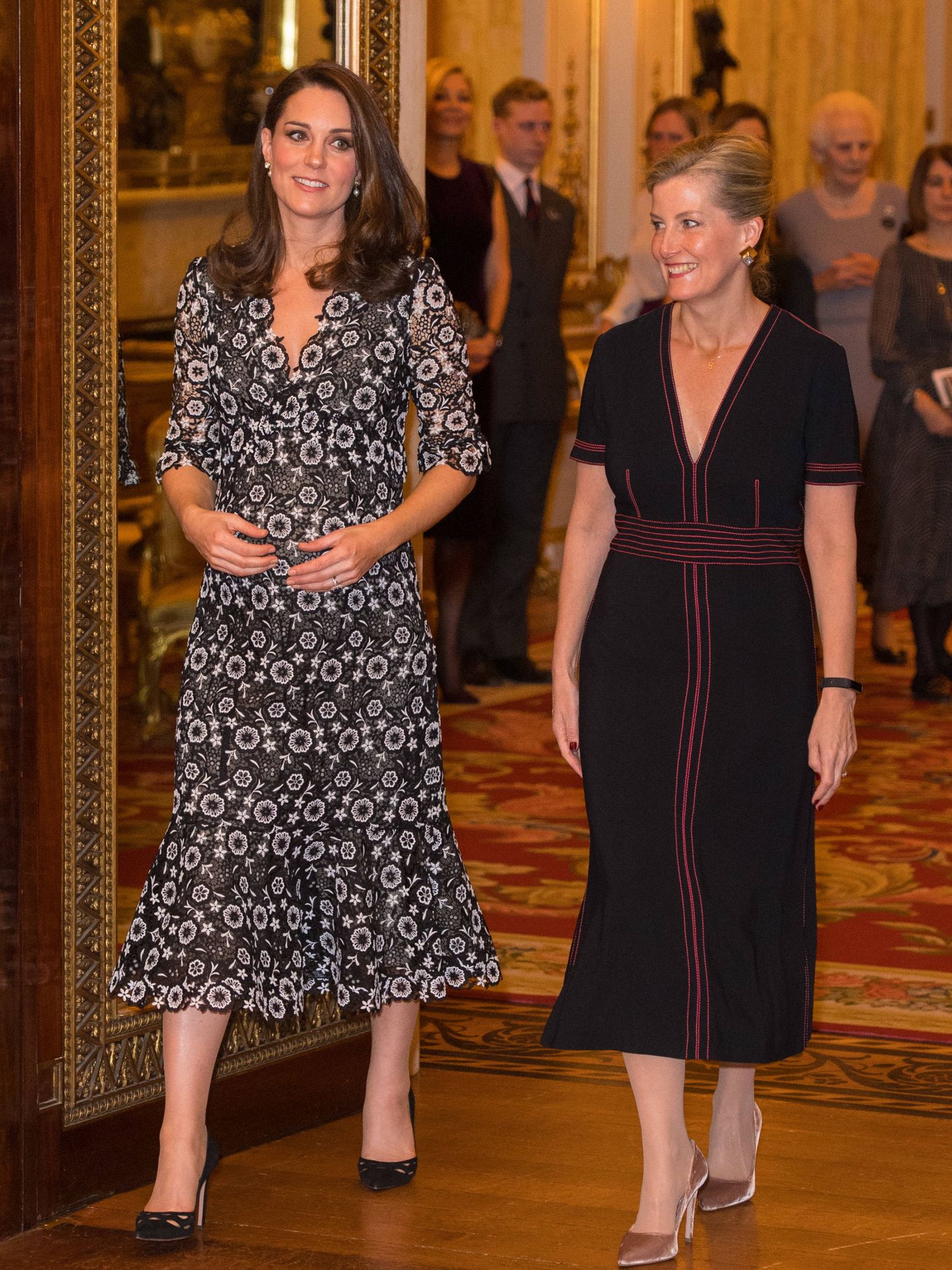 Kate Middleton y Sophie de Wessex, en una imagen de archivo. (Getty)