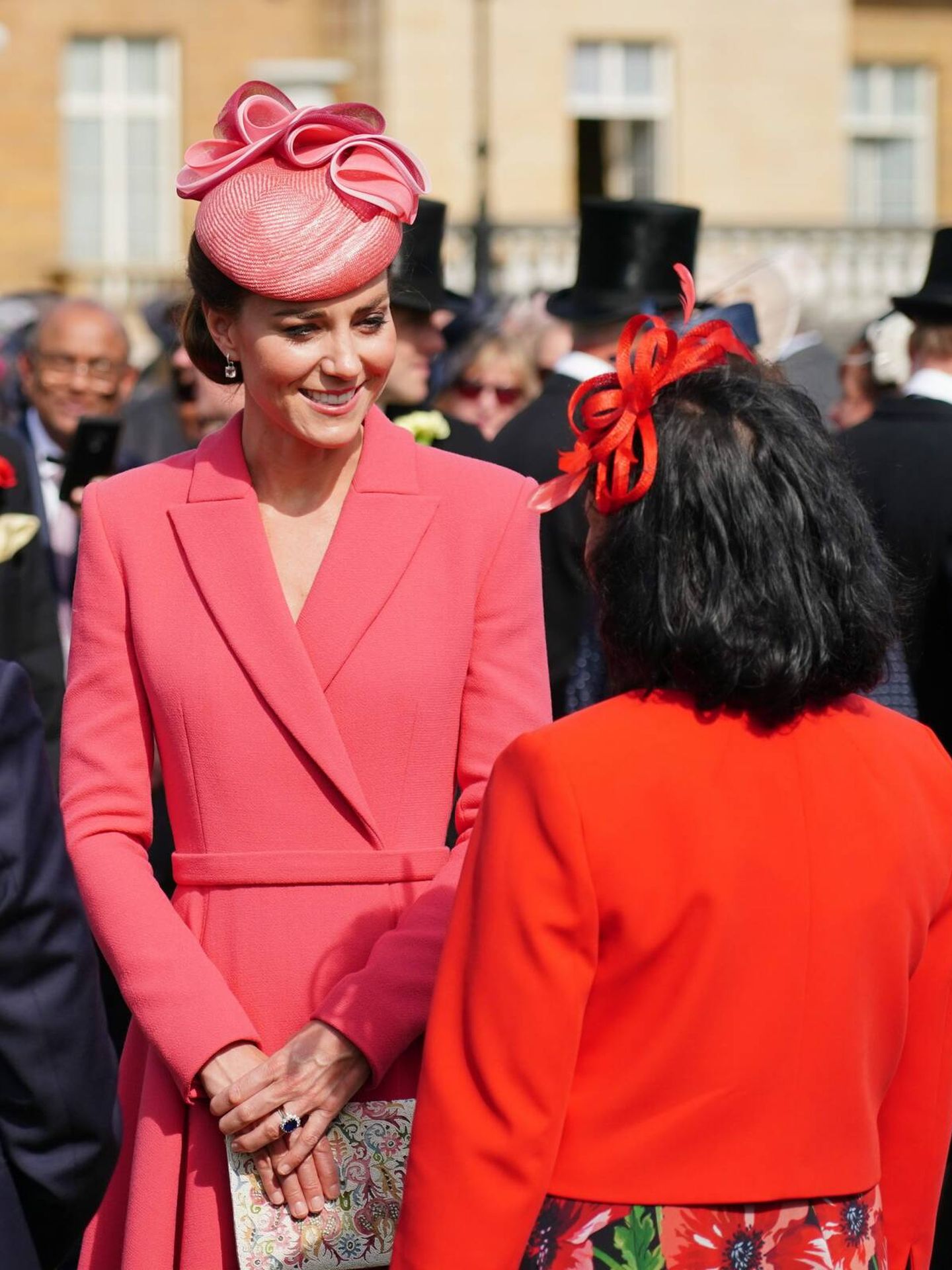 Kate Middleton, una anfitriona perfecta en Buckingham Palace. (Cordon Press)