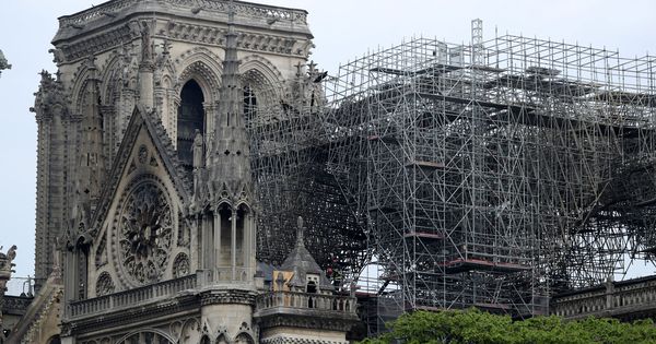 Foto: El fuego ha devastado buena parte de Notre Dame. (Reuters)