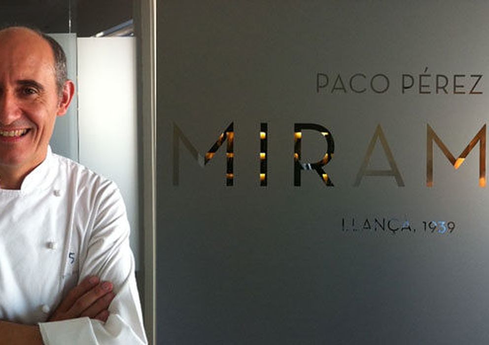Foto: Paco Pérez, el demiurgo del universo gastronómico de Miramar (EC)
