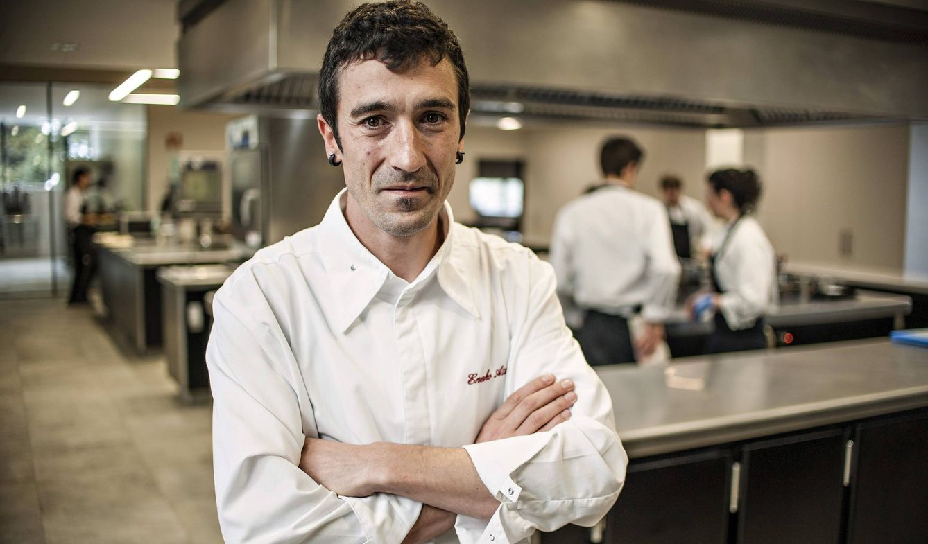 Eneko Atxa, chef del restaurante Azurmendi, considerado el más sostenible del mundo. (EFE)
