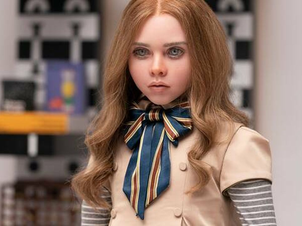 Foto: Imagen de inquietante muñeca protagonista de la película 'M3gan' (Universal Pictures)