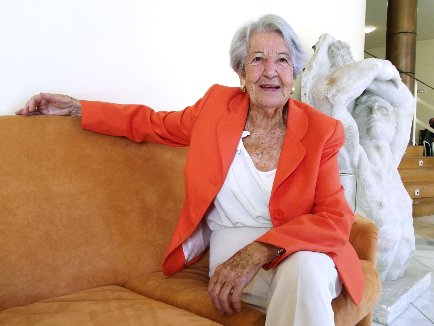 Asunción Balaguer, decana de las actrices españolas, que ha fallecido este sábado en Cercedilla (Madrid) a los 94 años. (EFE)