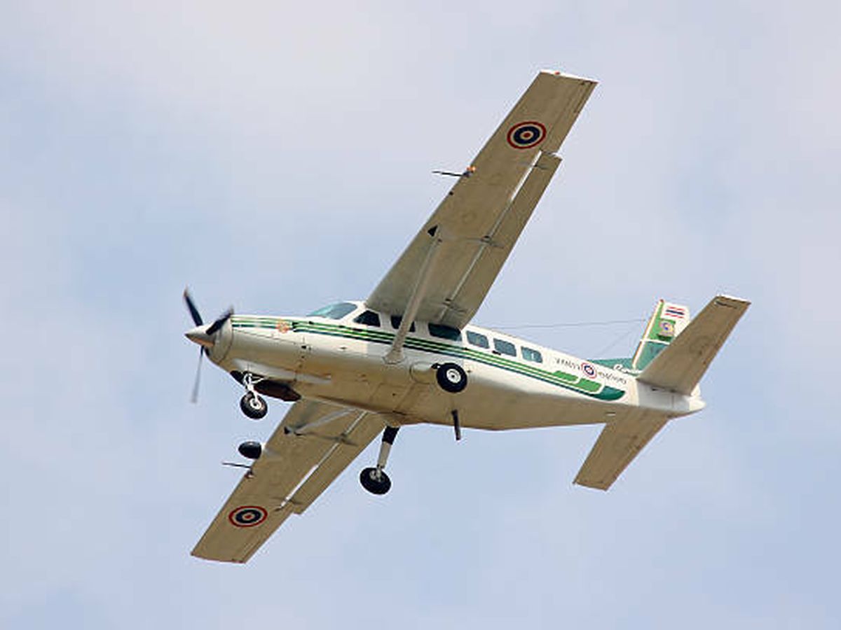 Foto: Avión modelo Cessna 208 (IStock)