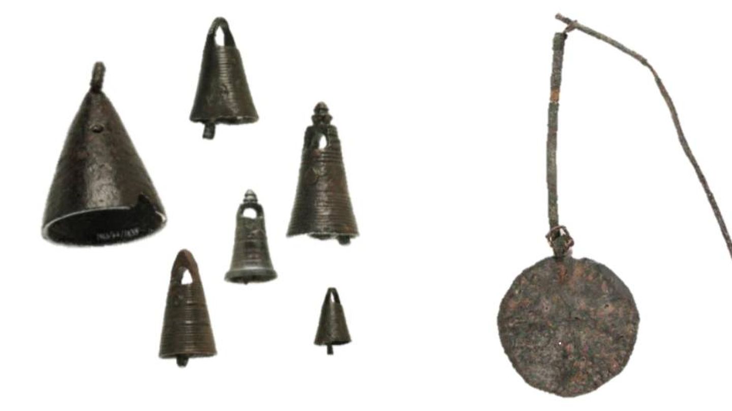 Instrumentos de uso en ceremonias funerarias. (Museo Arqueológico Nacional)