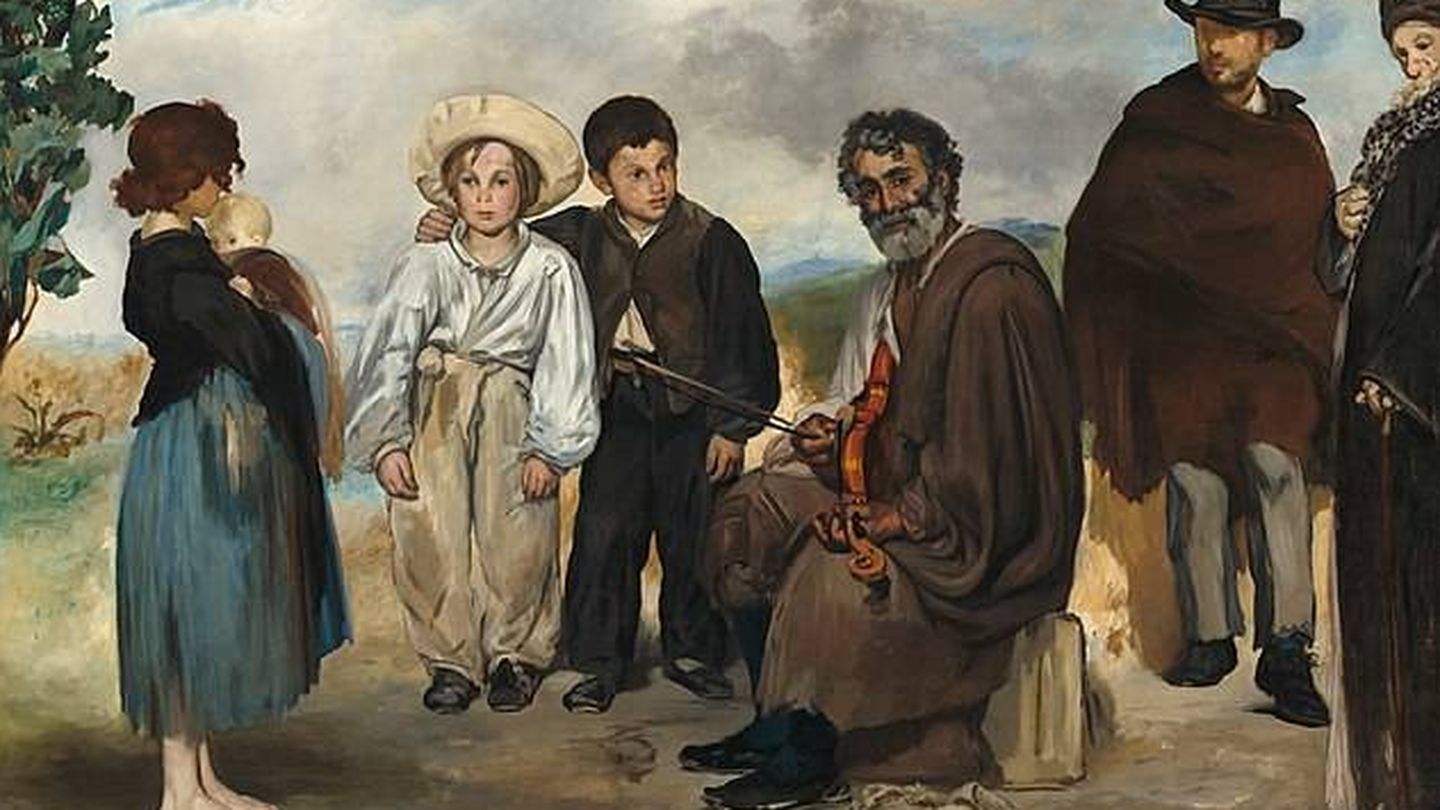 'El viejo músico', de Edouard Manet 
