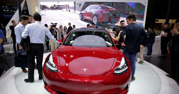 Foto: Un Model 3 de Tesla. (Reuters)