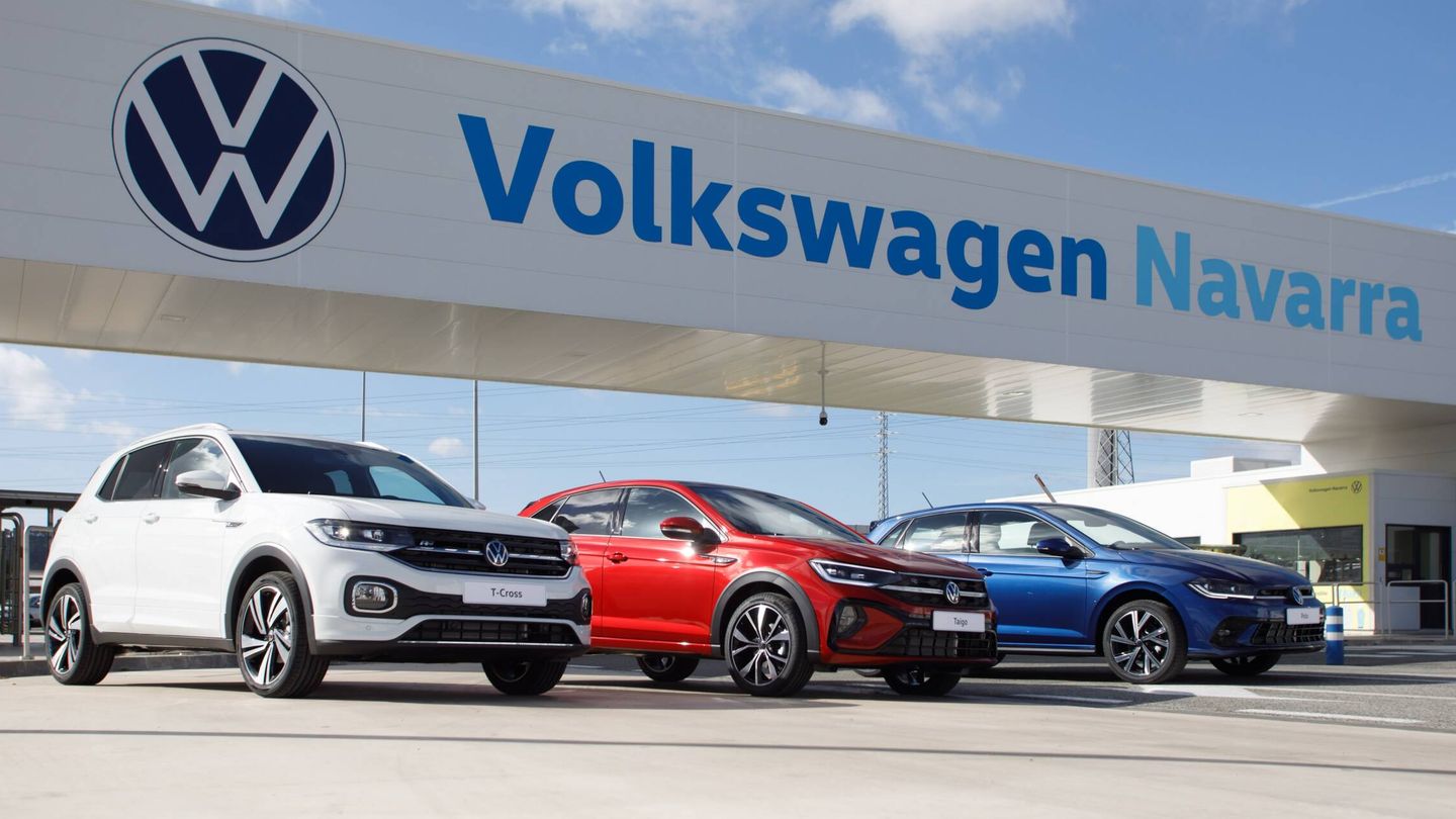 Desde finales de septiembre, Volkswagen Navarra produce tres modelos: T-Cross, Taigo y Polo. (Volkswagen)