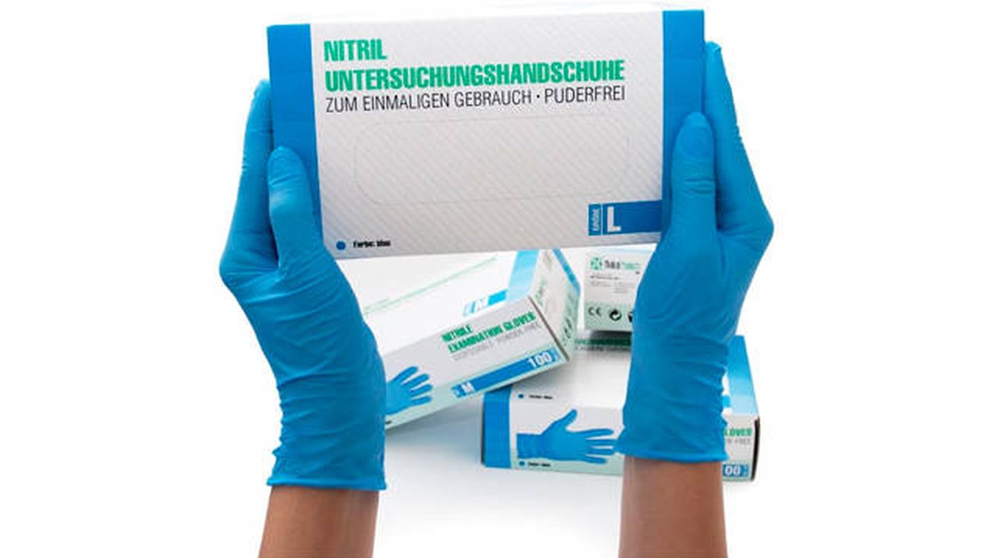 Guantes de nitrilo para limpieza SF Medical Products GMBH