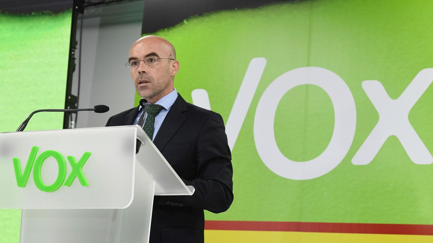 Jorge Buxadé, portavoz de Vox y europarlamentario. (EFE)