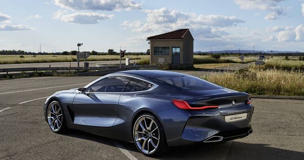 Foto: BMW Serie 8 Concept, ante sala del nuevo coupé grande de BMW