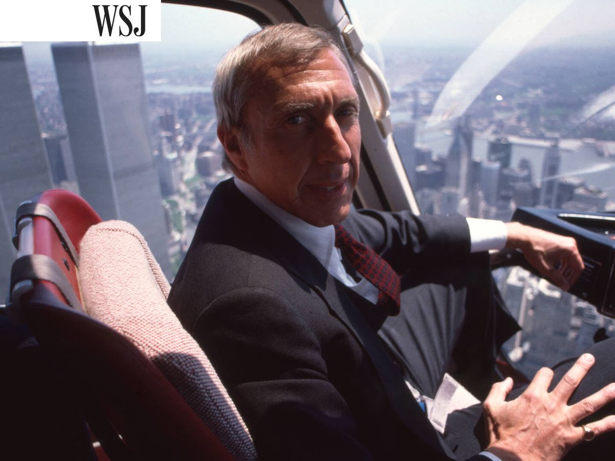 Foto: Boesky vuela sobre Nueva York en 1986. (Getty Images/Yves Gellie/Gamma-Rapho)