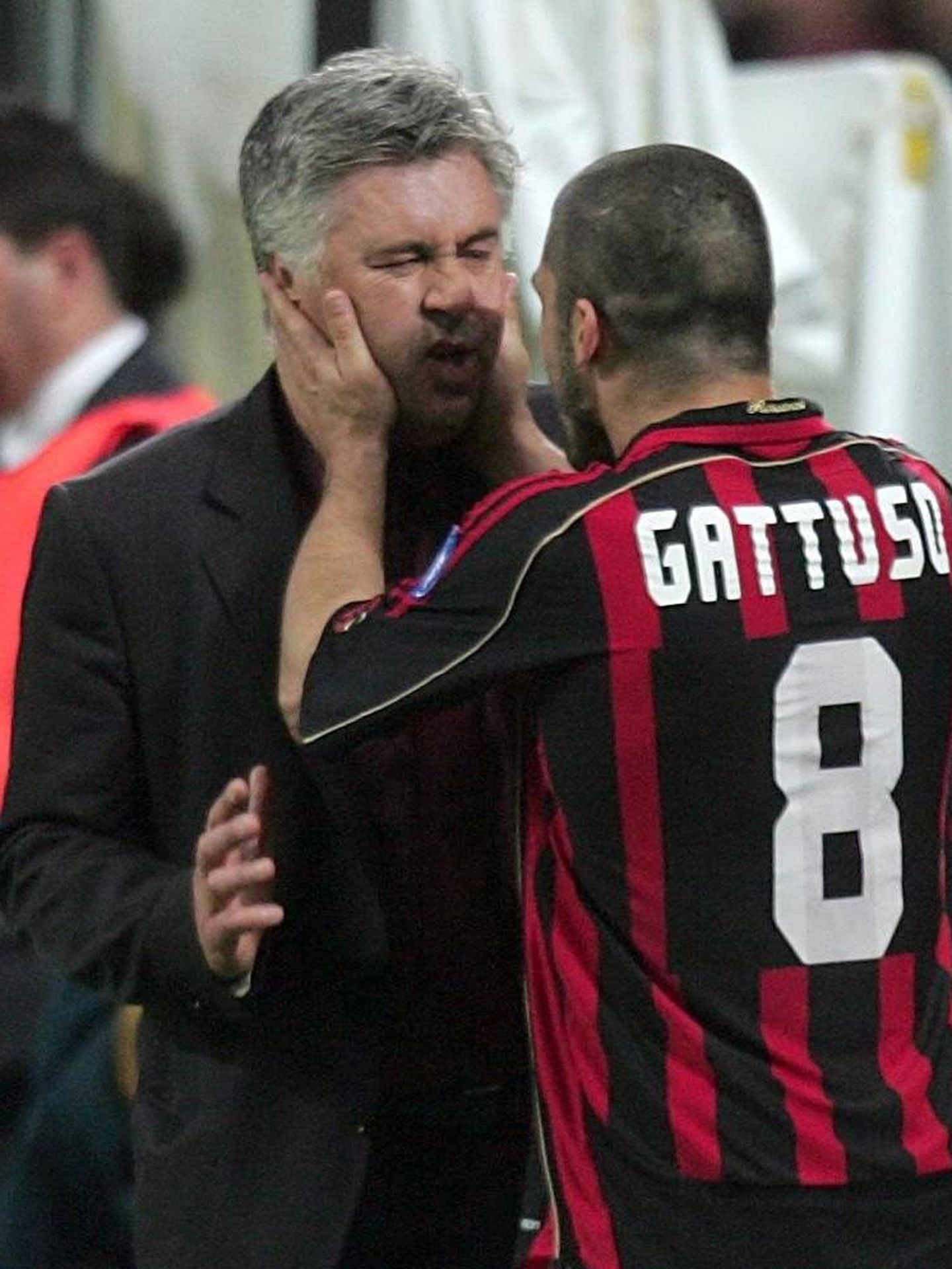 Ancelotti y Gattuso. (Cordon Press)