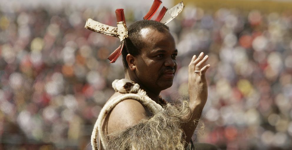 Mswati III, rey de Swazilandia