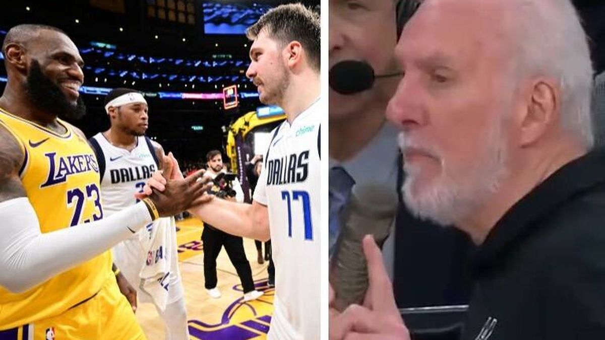 El caño de Doncic a LeBron y un micro para detener el partido: las dos imágenes que han dado la vuelta al mundo en la NBA