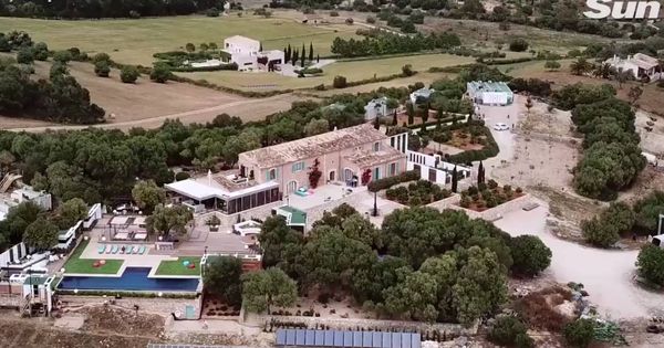 Foto: Vista aérea de la villa de 'Love Island 2018'.