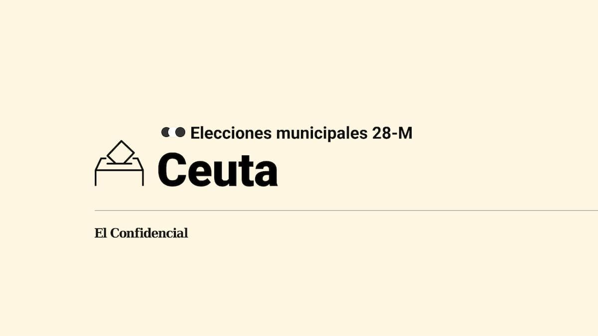 Resultado elecciones en Ceuta 2023: última hora del escrutinio, ganadores y candidatos en directo
