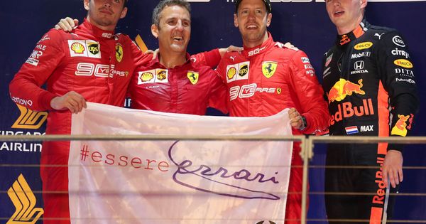 Foto: El ingeniero español estuvo presente en el podio del Gran Premio de Singapur. (Reuters)