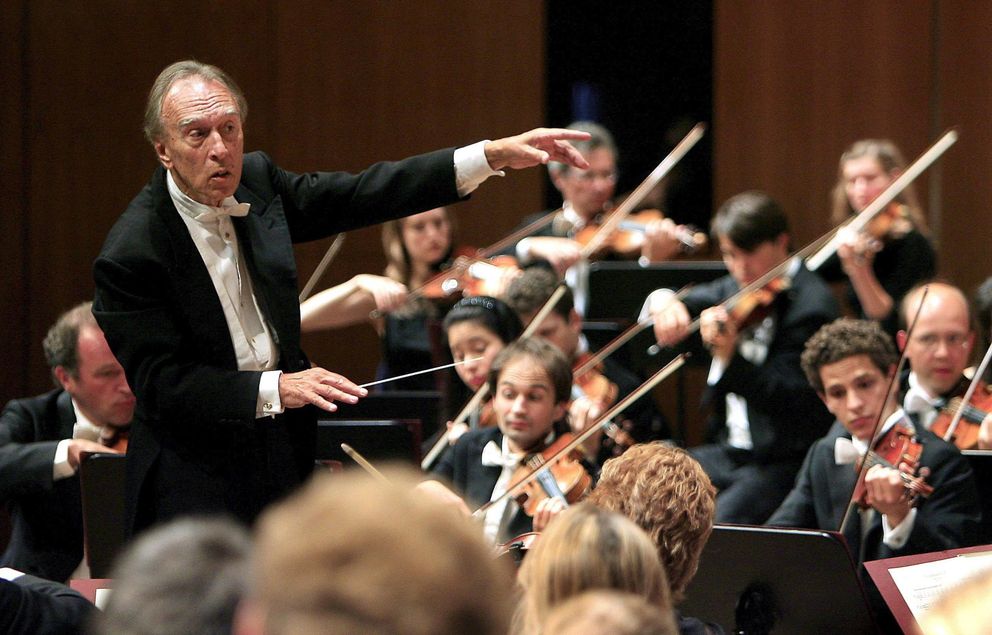 El director de orquesta italiano Claudio Abbado (EFE)
