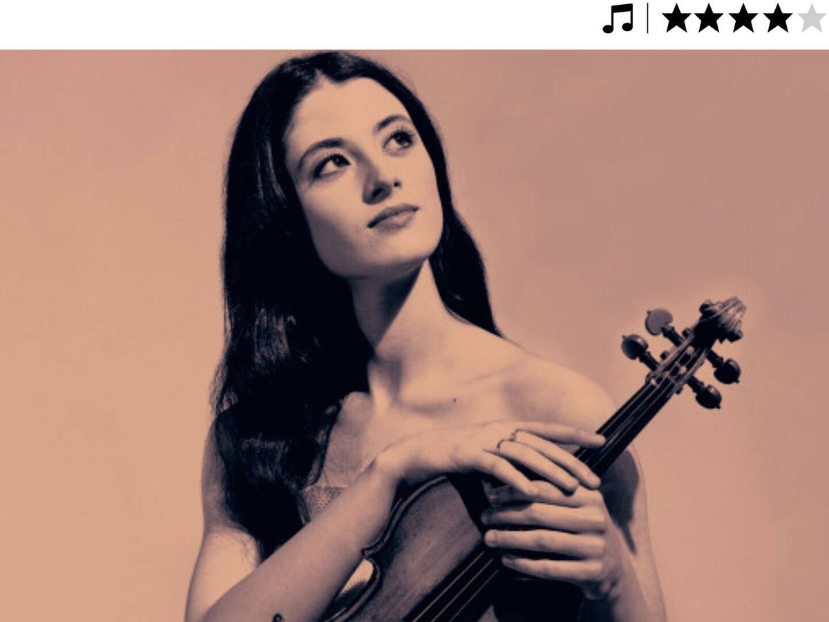 Foto: Extracto de la portada del disco de la violinista María Dueñas. (Deutsche Grammophon)