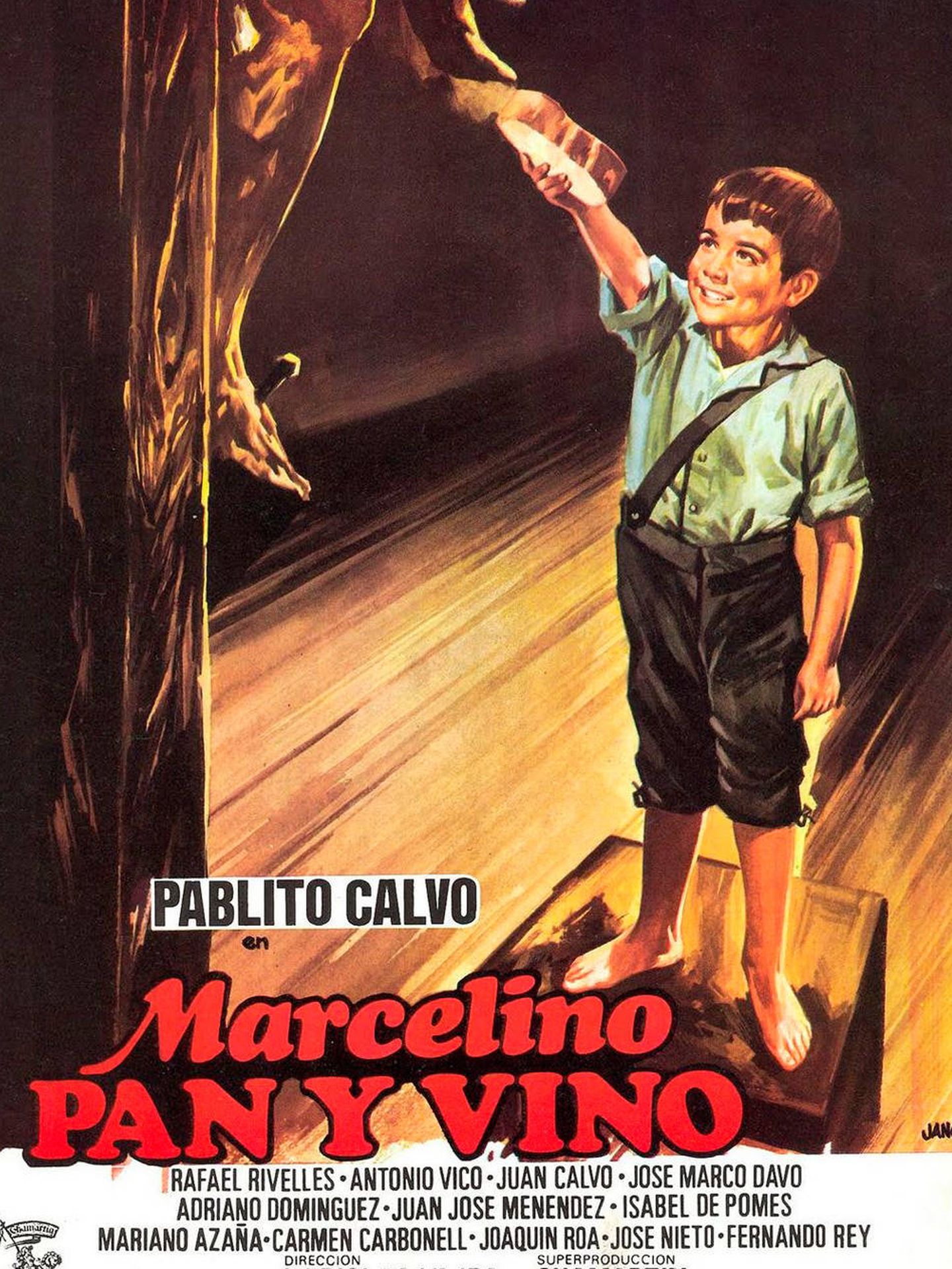 Cartel de 'Marcelino, pan y vino'.