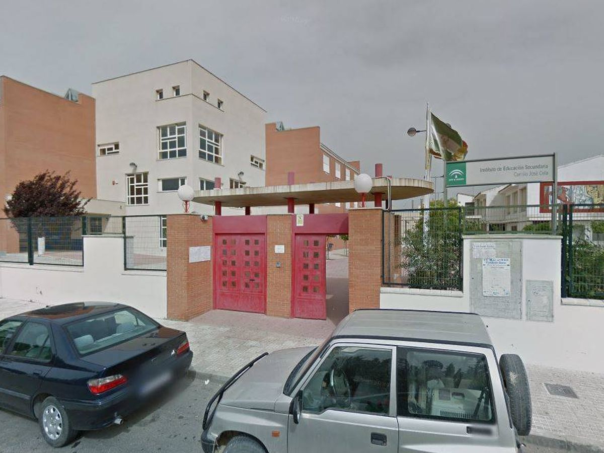 Foto: Fachada del instituto de Málaga en el que se produjo la agresión. Foto: Google Maps