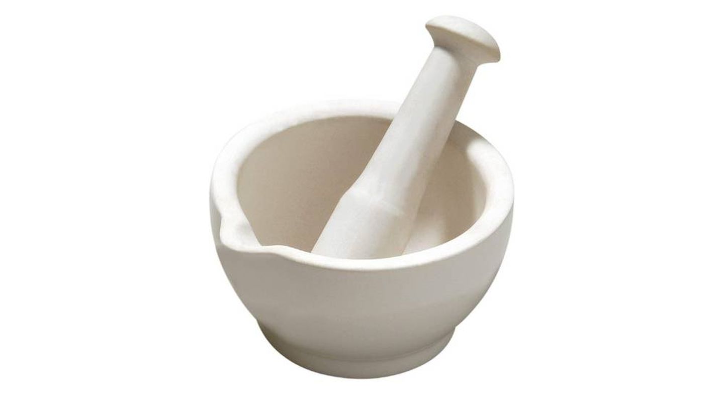 Mortero de cerámica color blanco Premier Housewares