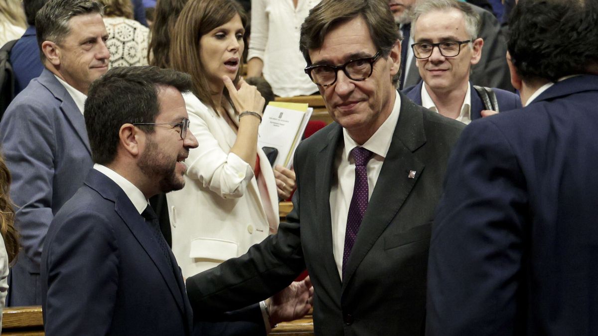 Salvador Illa diluye el optimismo de ERC y Pere Aragonès con la amnistía