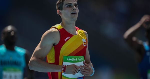 Foto: Bruno Hortelano, durante los Juegos de Río de Janeiro. (EFE)
