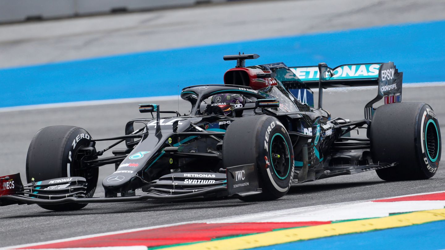Así luce el nuevo Mercedes de Hamilton. (Reuters)