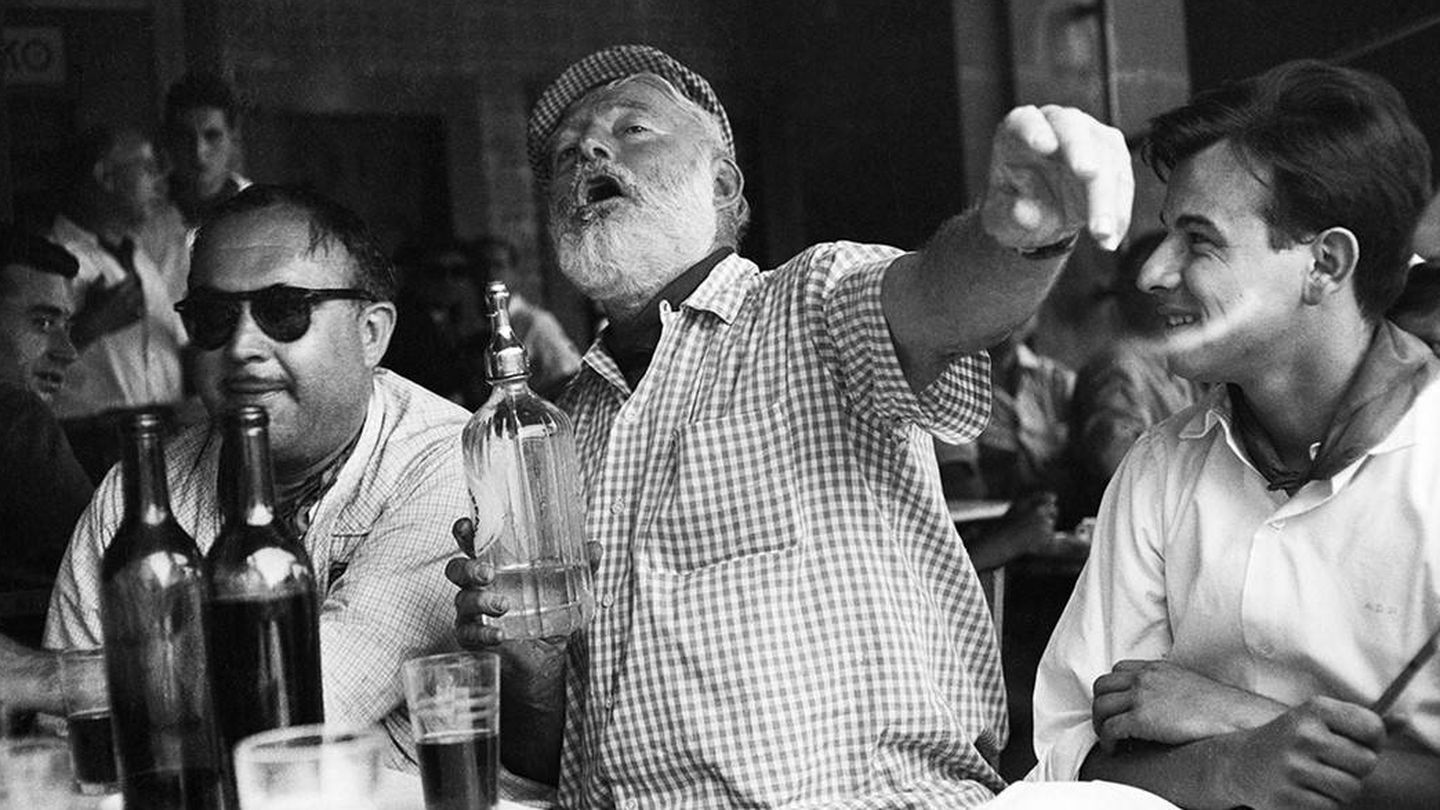 Ernest Hemingway en Cuba.