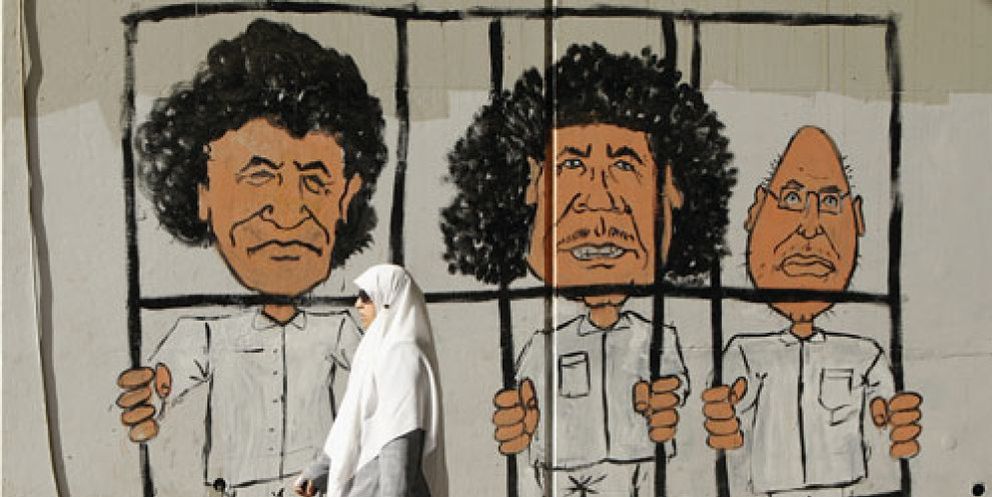 Foto: El hijo de Gadafi pidió que acabaran con su vida con un tiro en la cabeza