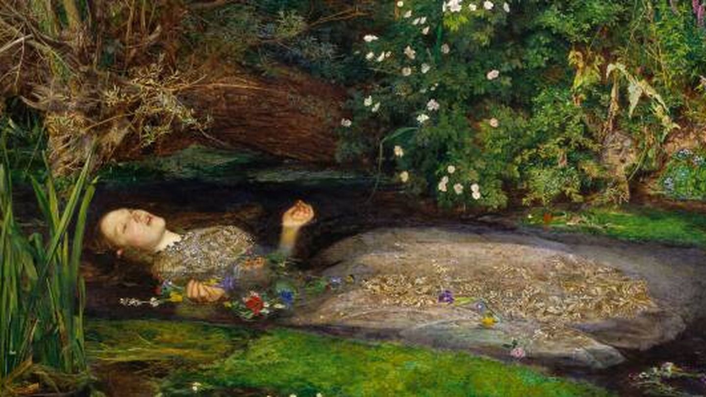 'Ofelia' de Millais. La obra de Shakespeare ha inspirado mucho.