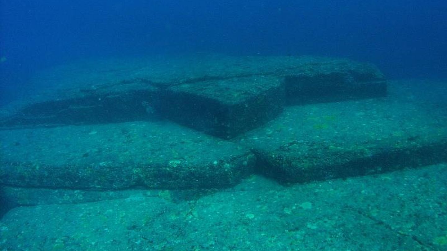 Una de las estructuras halladas bajo el mar. (CC/Wikimedia Commons)