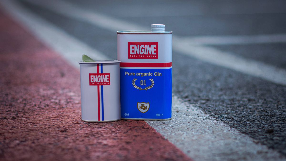 Engine, la primera ginebra orgánica en lata que te cautivará por su sabor… y su diseño