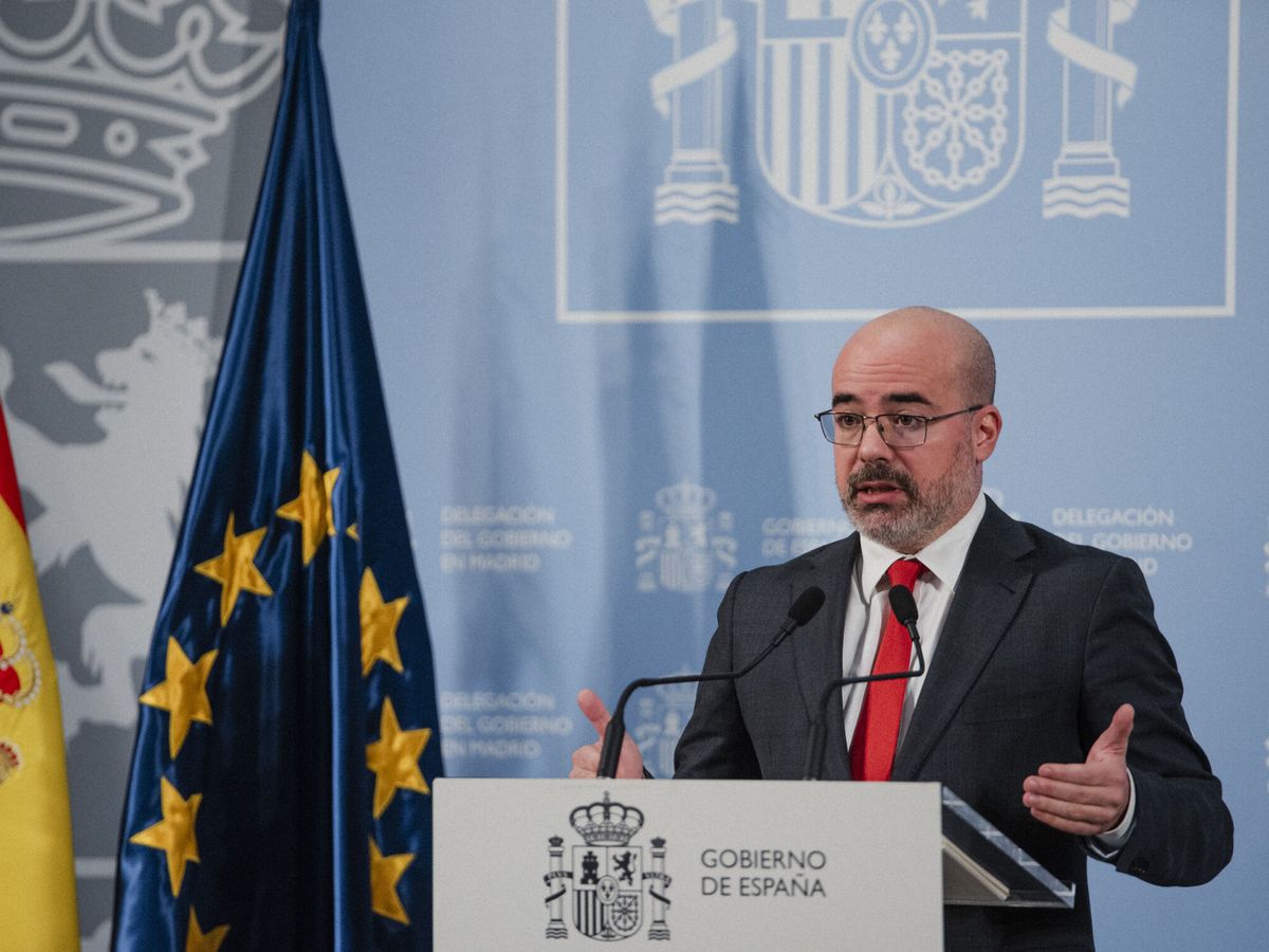 Foto: El delegado del Gobierno en la Comunidad de Madrid, Francisco Martín. (Mateo Lanzuela/Europa Press)