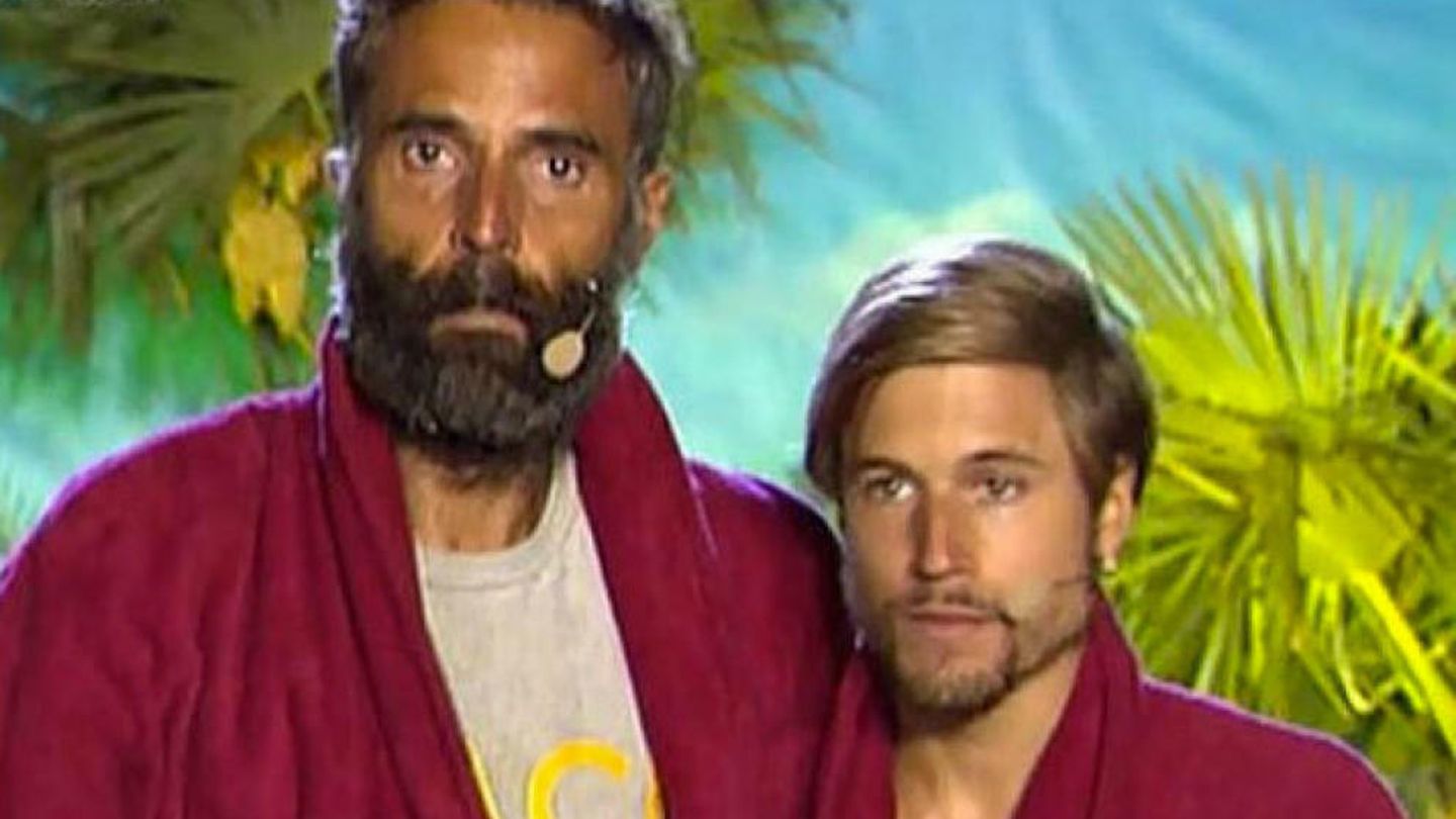 Rafa Lomana y Abraham García, finalistas de 'Supervivientes' (Telecinco)