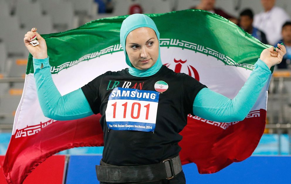 Una atleta iraní en los Juegos de Asia 2014 (Reuters)
