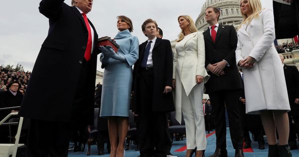 Foto: Donald Trump jura el cargo como presidente de los Estados Unidos en Washington, el 20 de enero de 2017. (Reuters)