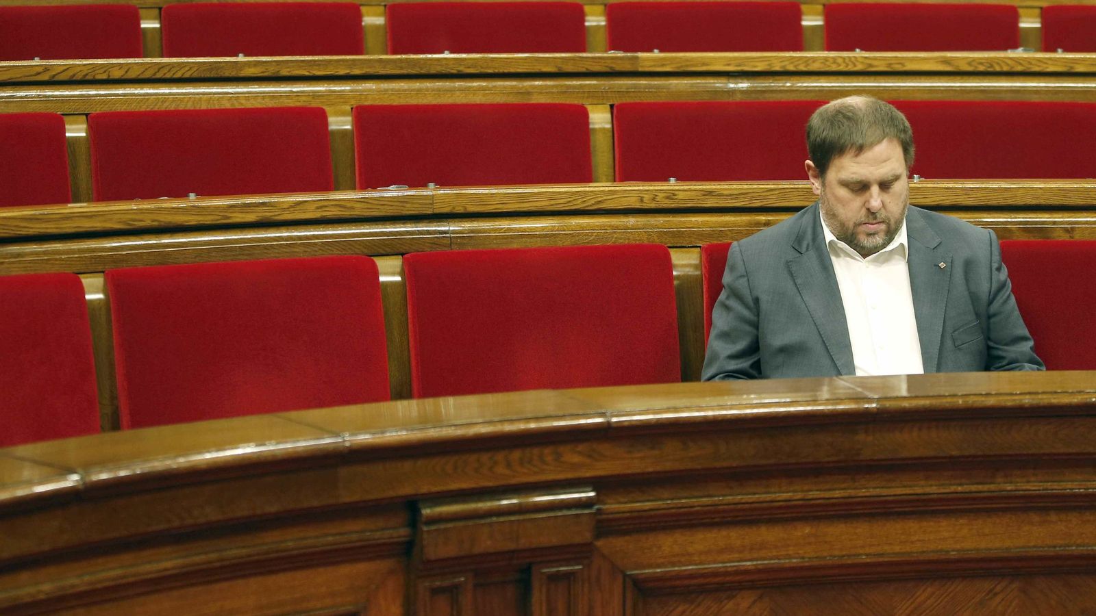 Foto:  El vicepresidente de la Generalitat y 'conseller' de Economía, Oriol Junqueras. (EFE)