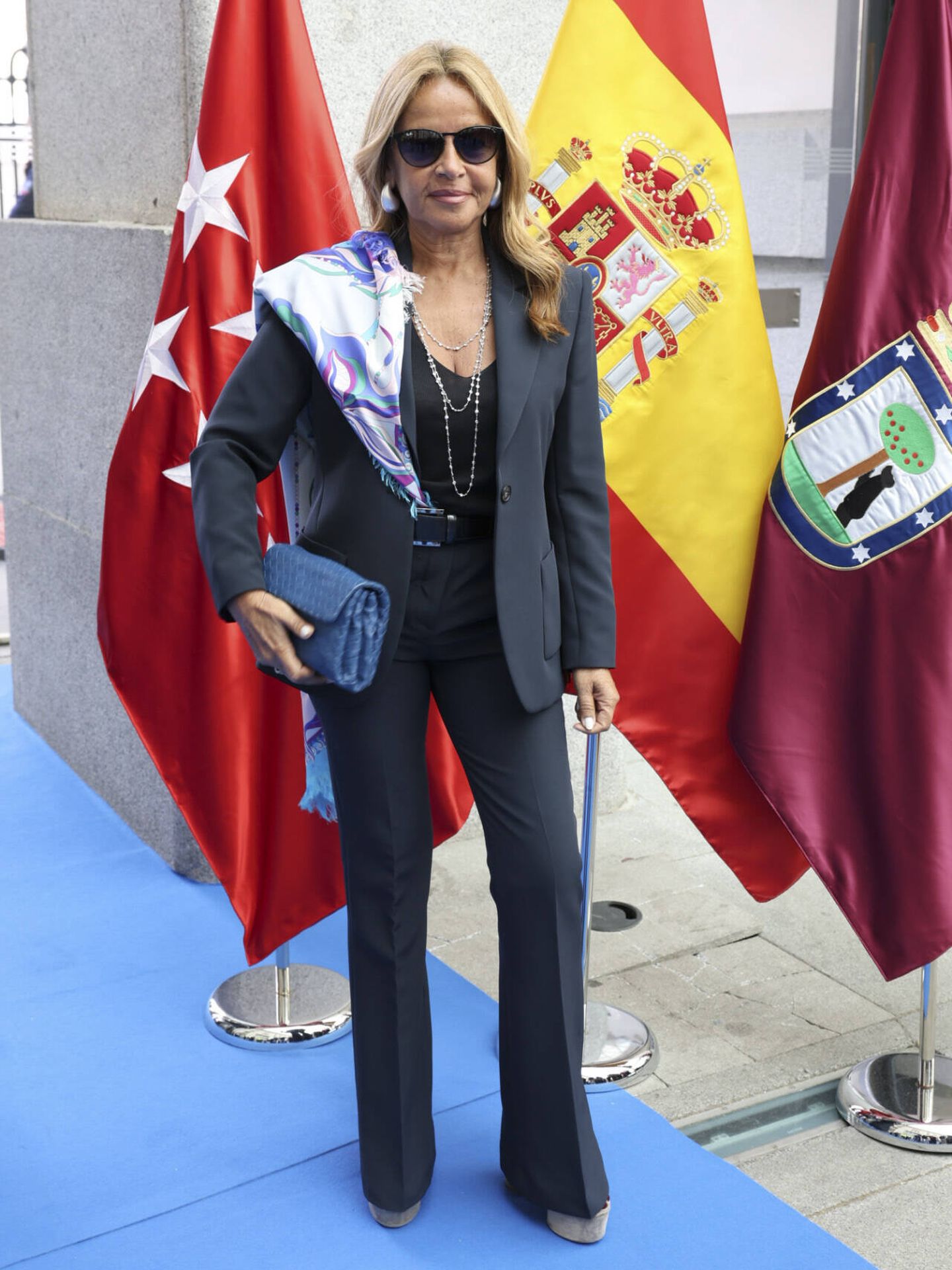 Begoña García Vaquero asiste al acto de entrega de Medallas de Madrid. (Gtres)