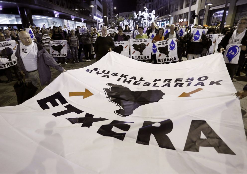 Foto: Manifestación a favor de los presos de ETA (Efe)