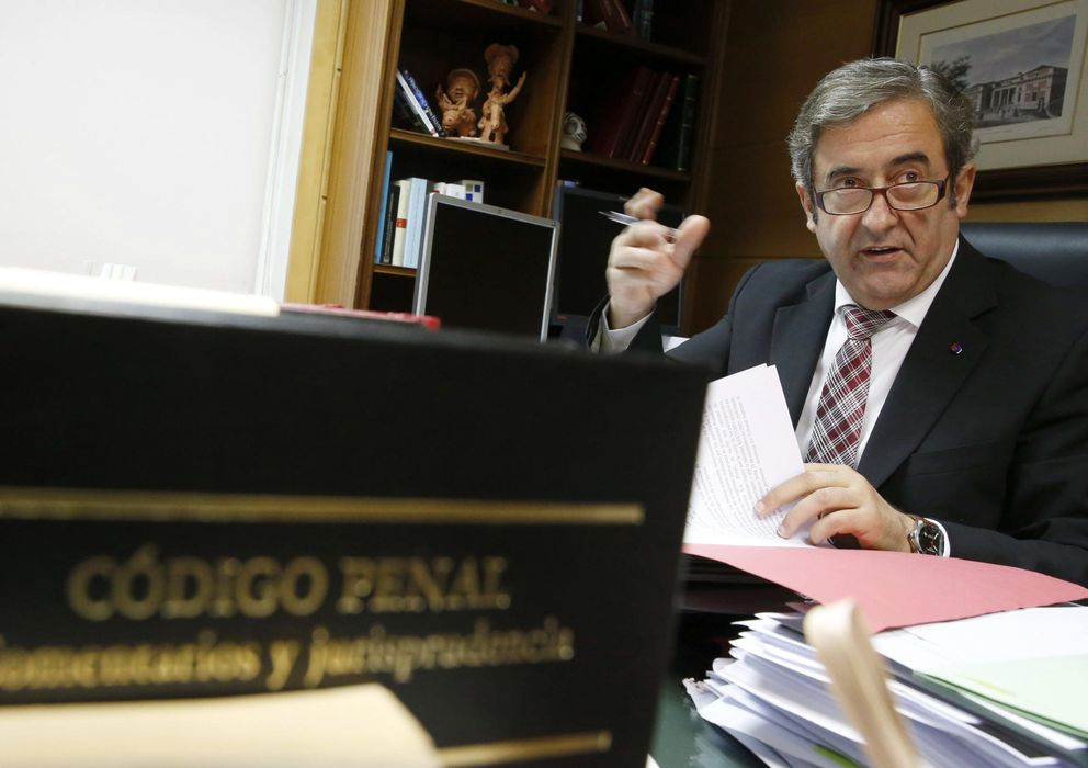 Foto: Javier Zaragoza, fiscal jefe de la Audiencia Nacional. (Efe)