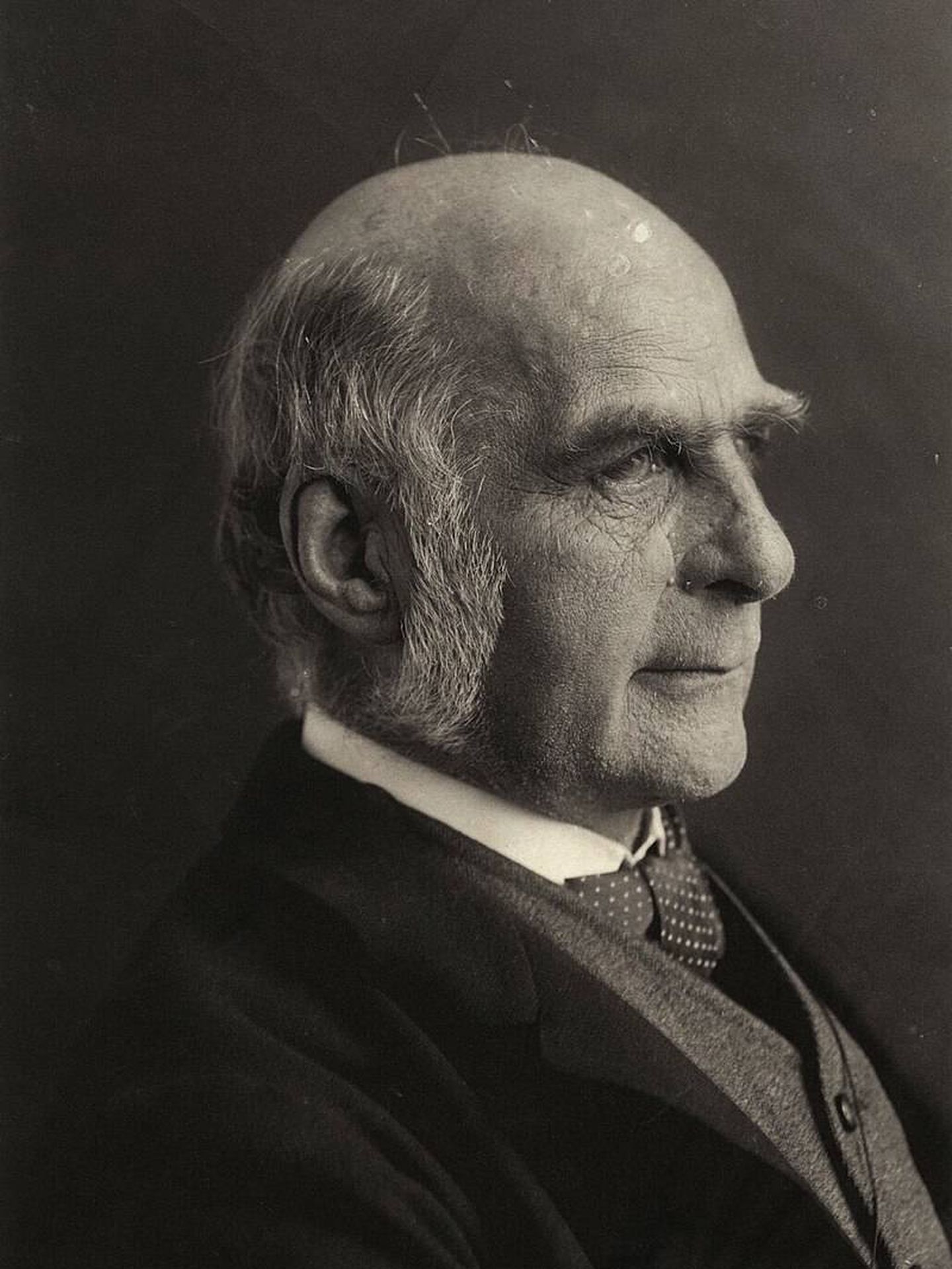 Fotografía antigua de Sir Francis Galton. (Wikipedia)